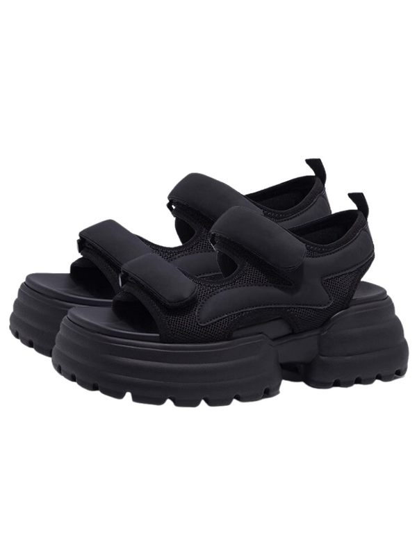 Marshmallo Sole Bell Cross Sports Sandals