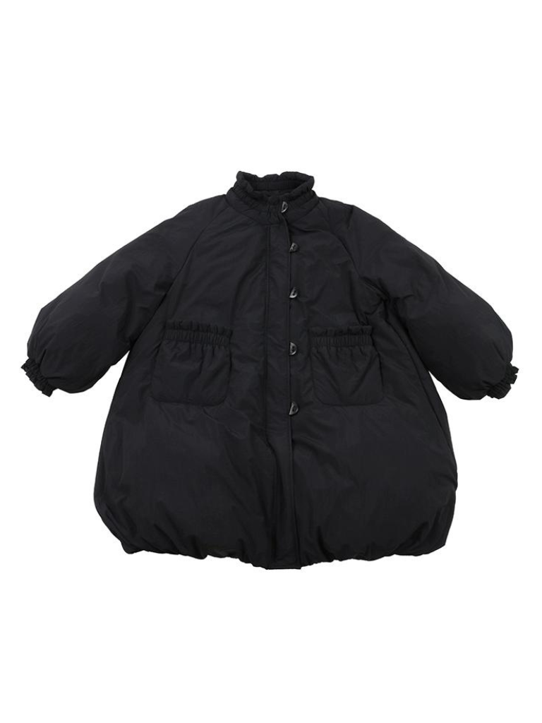 Medium Snow Black Down Coat