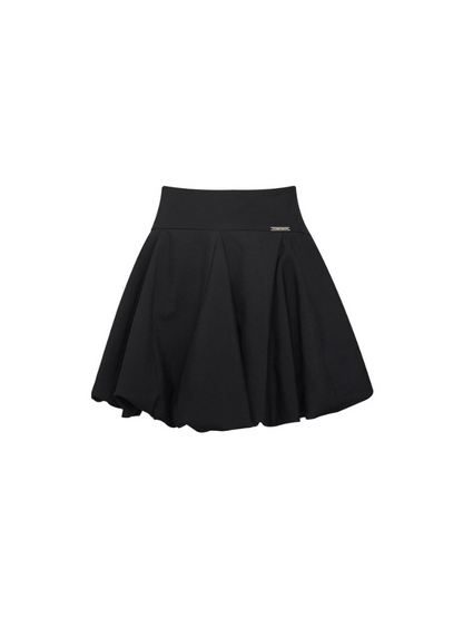 Flared Kabocha High Waist Skirt