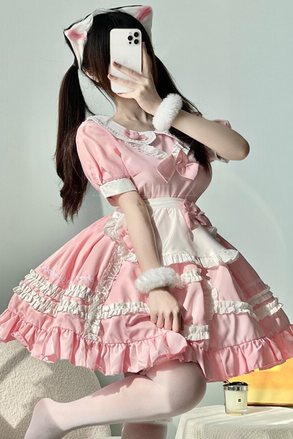 Japanese Lolita Maid Cosplay Set