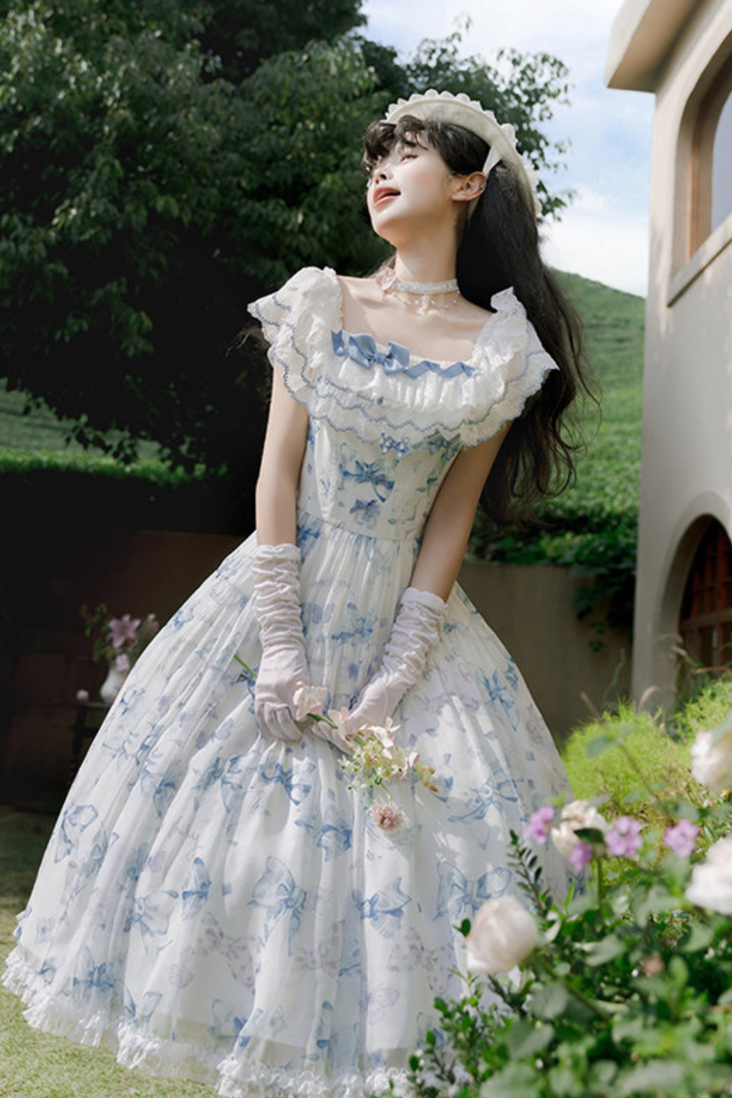 Eternal Garden Lolita Dress + Off-Shoulder Dress + Jumper Skirt + Shirt