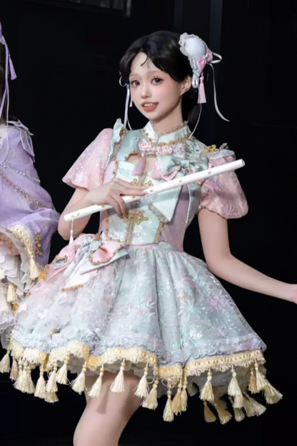 【予約商品】チャイナドリームアイドルステージロリータドレスセット