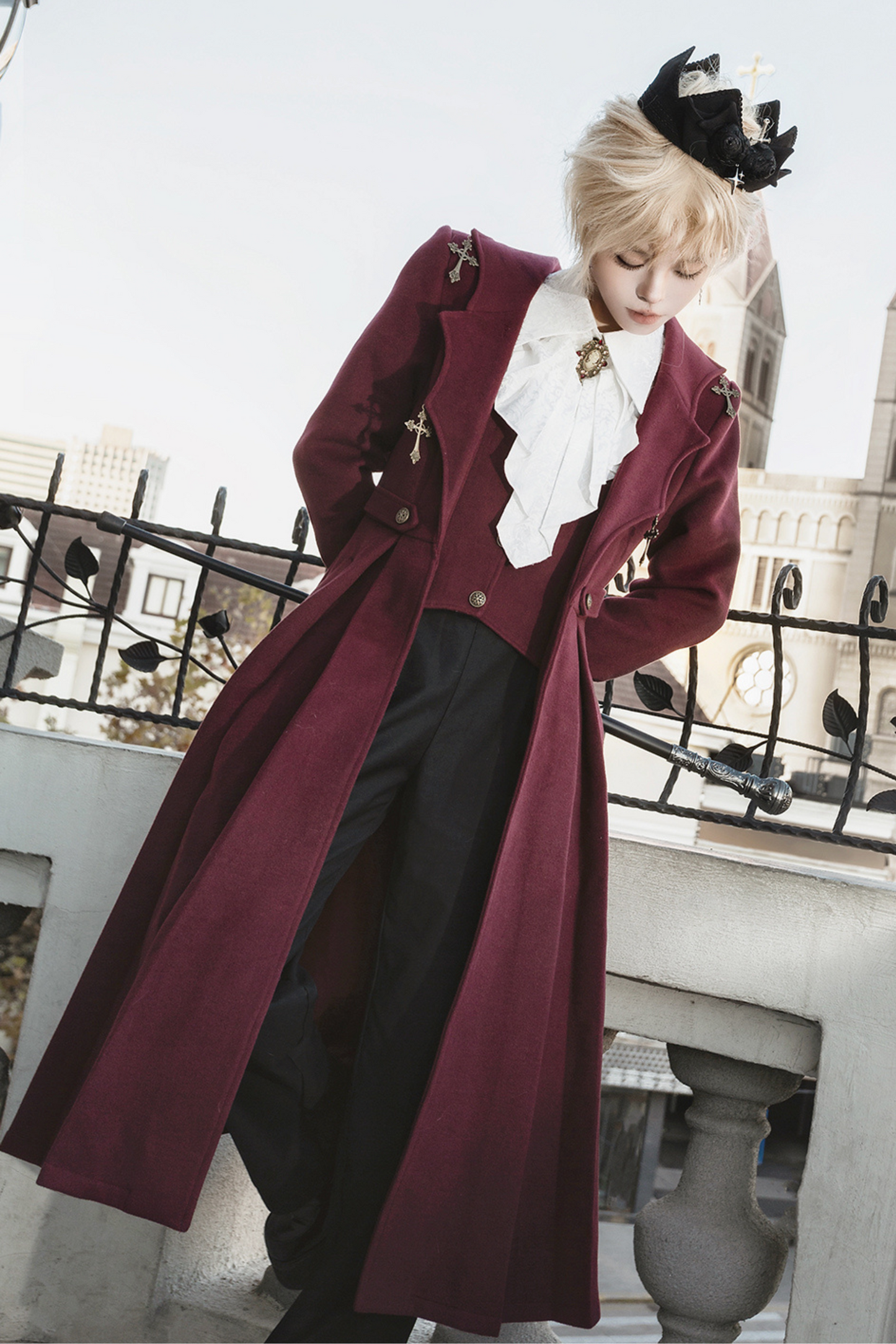 【予約商品】クラシカル皇子ダークゴシックロリータセット