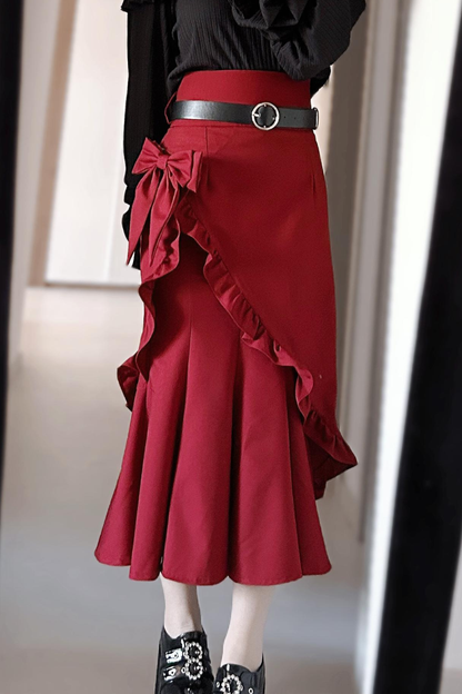 レースシステムマーメイドスカート