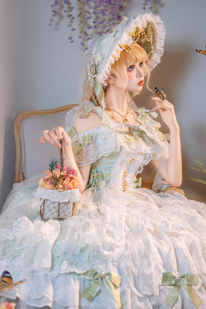 フォレストイリュージョンブライダルロリータドレス