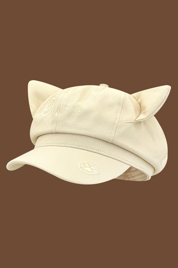 Cartoon Cat Ear Beret