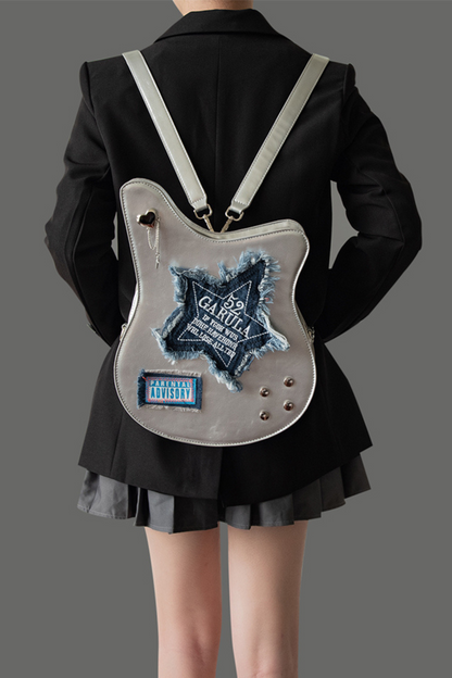 デニムギターカジュアルクリエイティブバッグ