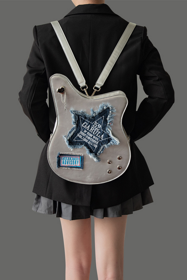 デニムギターカジュアルクリエイティブバッグ