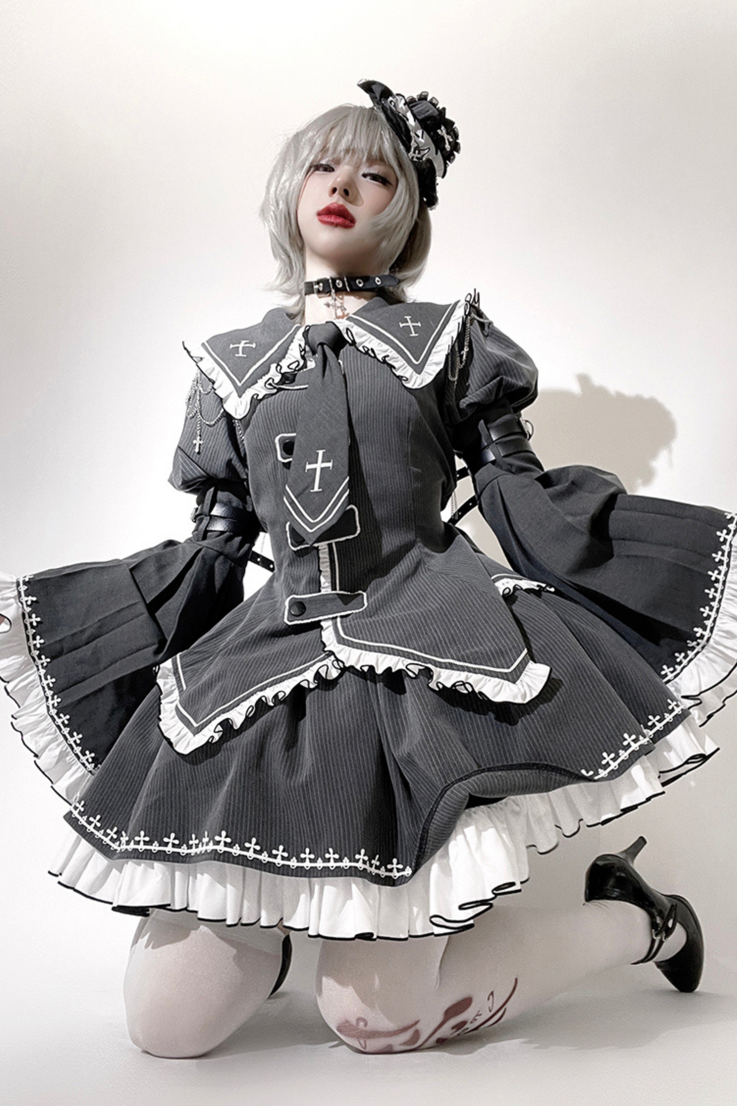 Princess Sleeve Gothic Lolita Skirt + Jacket