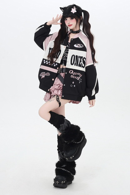 Street Retro American Bike Jacket