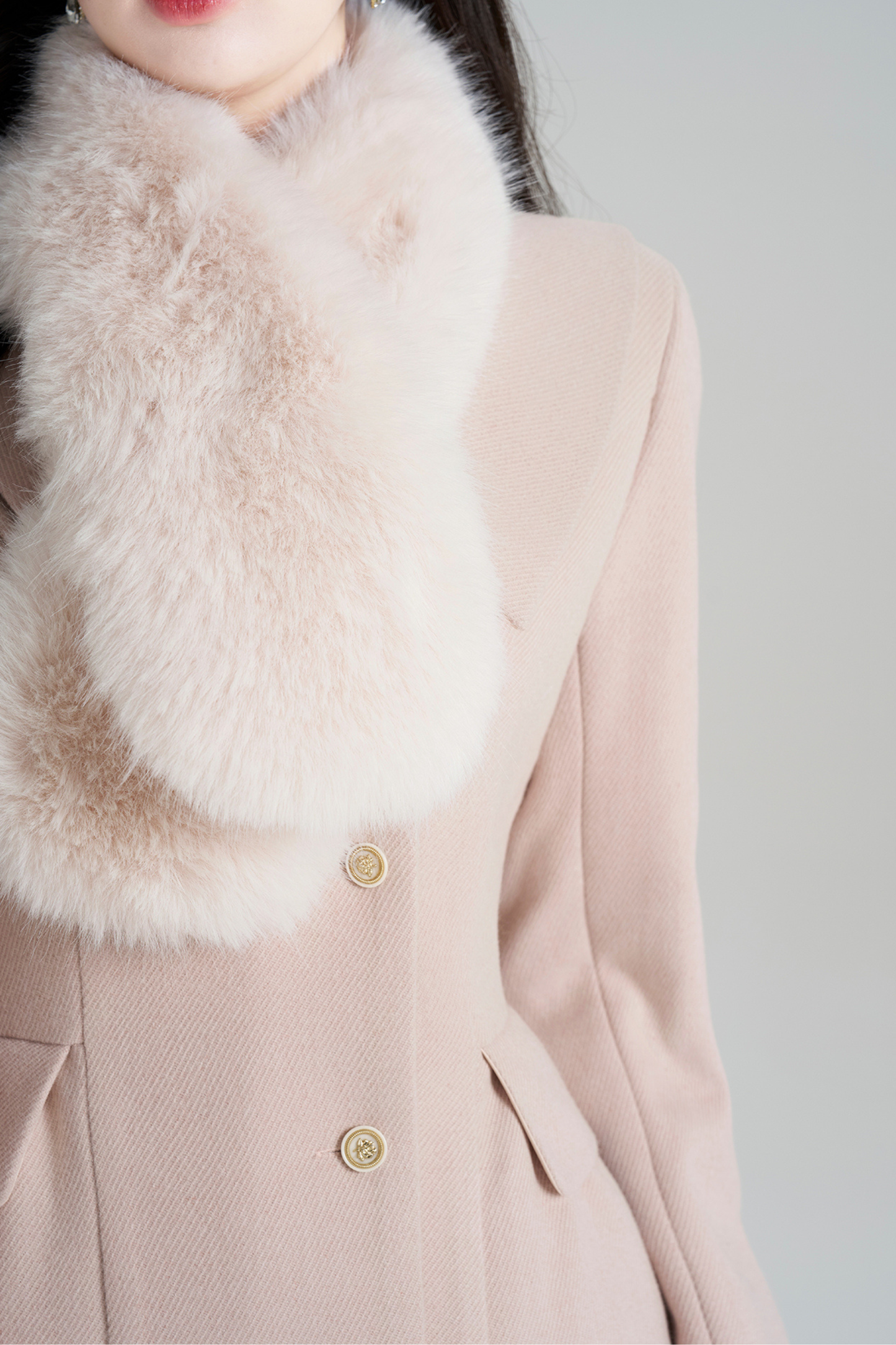 フレンチスイートパッドウエストコート