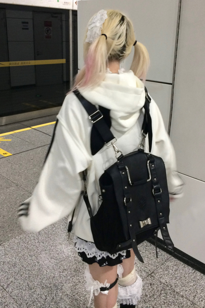 アニメイラストルーズフードパーカー