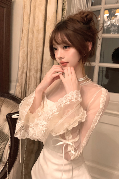 Sheer French Tops