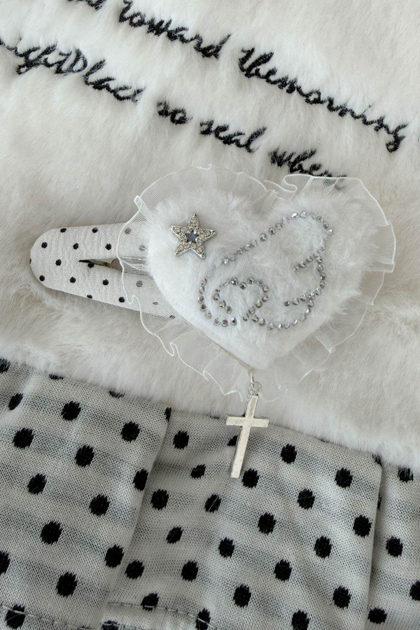 Light Stone Angel Hair Pin