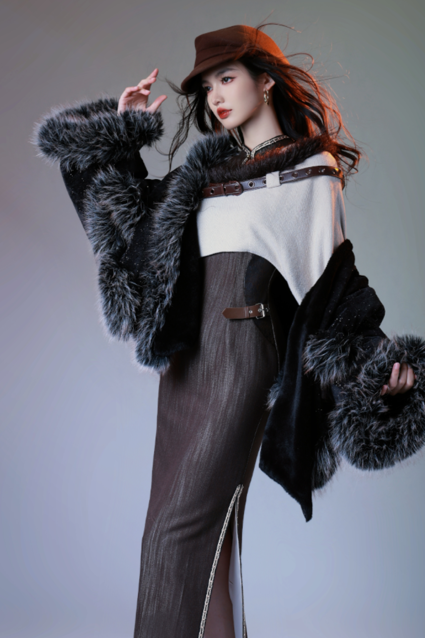 Mode Faux Two Dresses