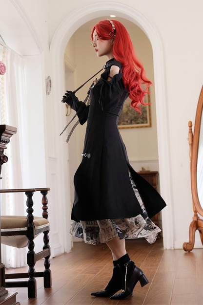 China mode long dress