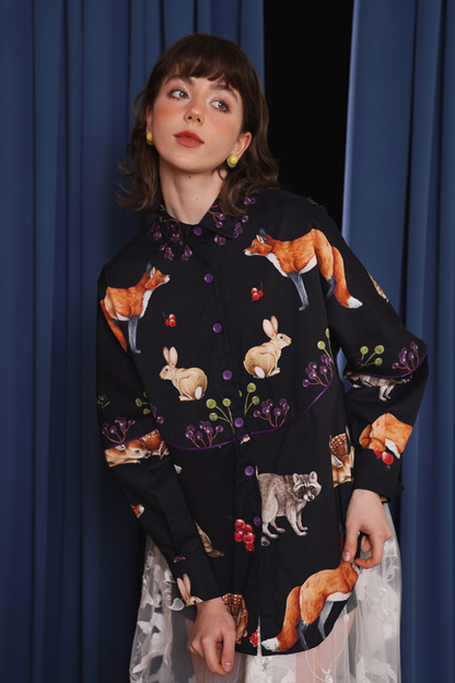 Animal Vintage Art Shirt