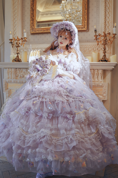 ゴージャスプリンセスロリータドレス