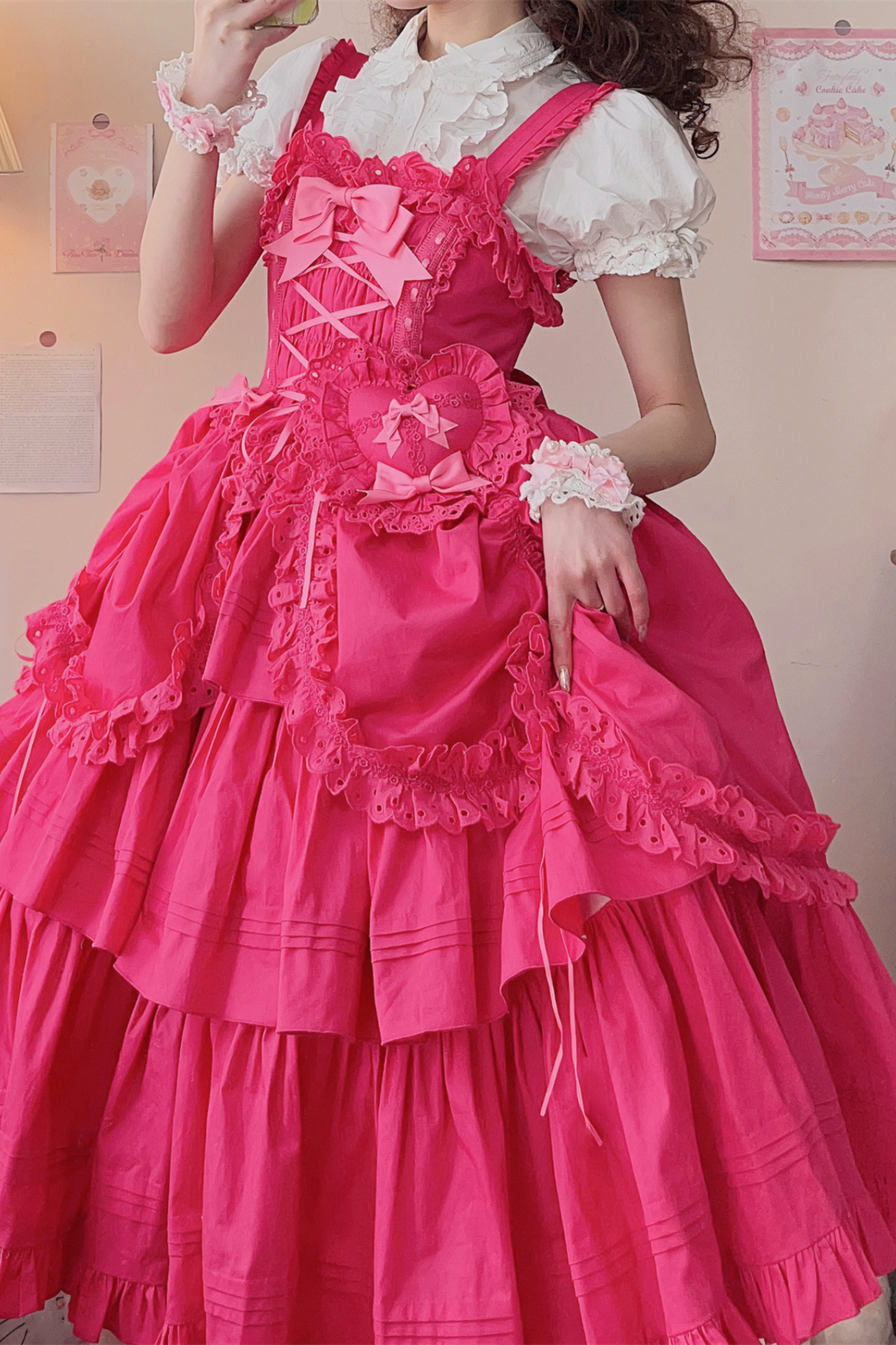 Lace Goth Subculture Dark Star Island Lolita Dress