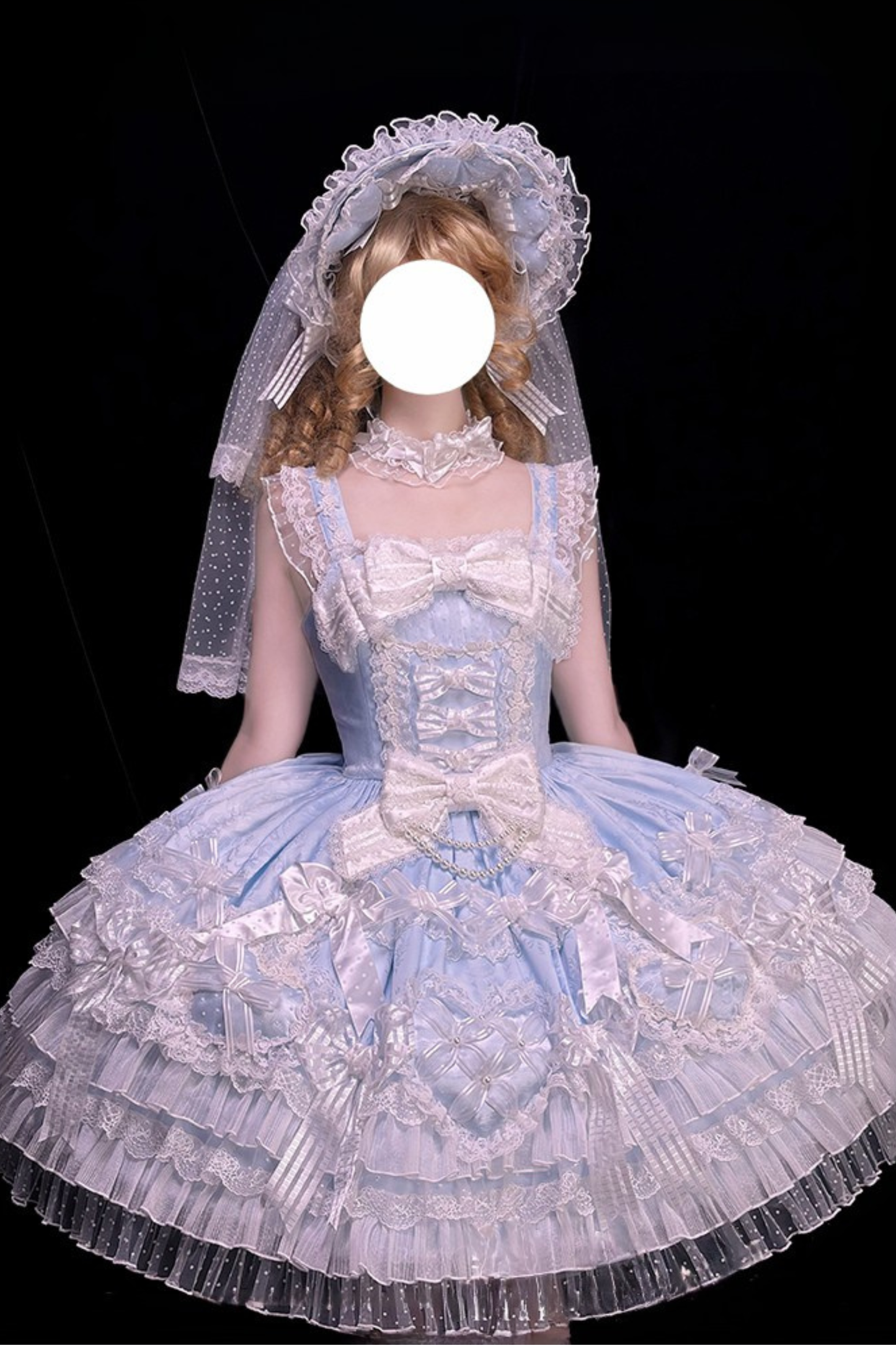 【12月26日予約締切】ピュアスイートローズファンタジーティアードロリータドレス