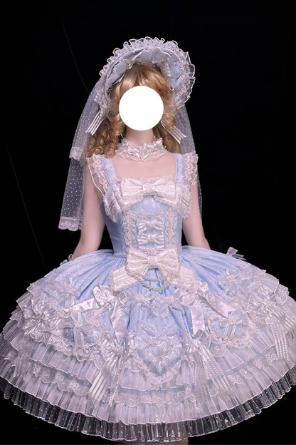 【12月26日予約締切】ピュアスイートローズファンタジーティアードロリータドレス
