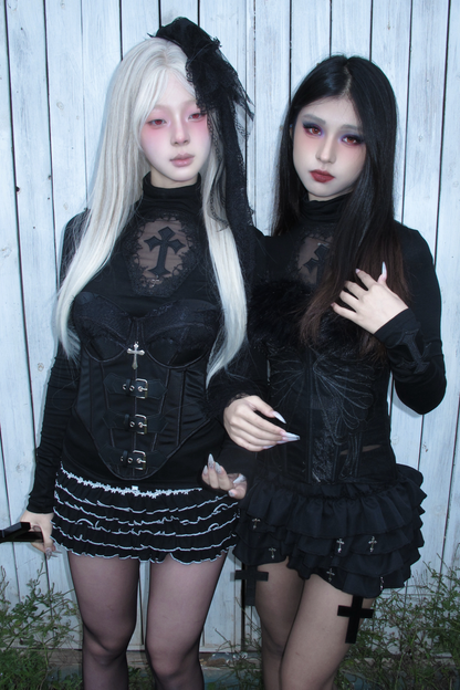 ダークナイトファーコルセット