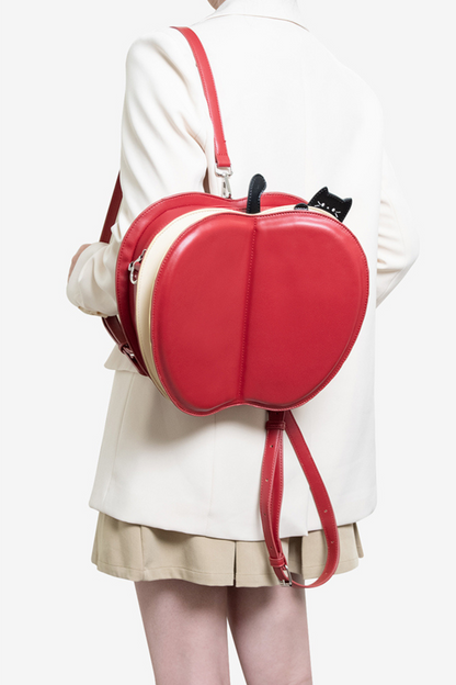 フリップアップルショルダーバッグ