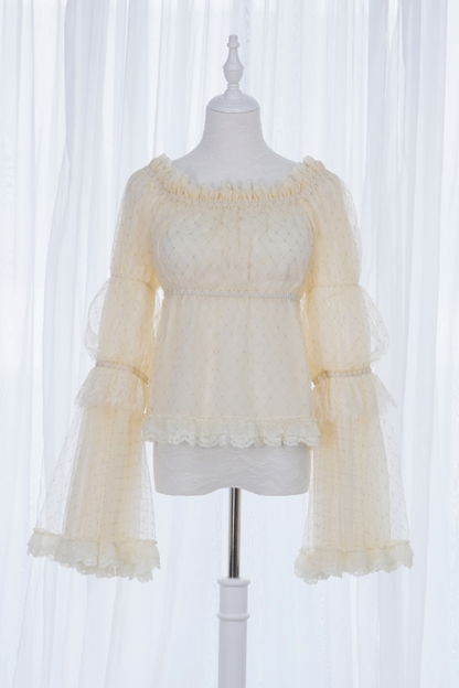 ユニコーンクラシカルプリンセスジャンパースカート+トップス+ボンネット+カチューシャ