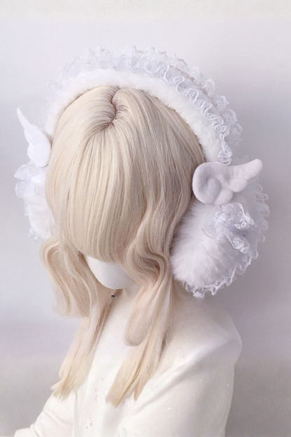 천사 날개 레이스 귀 화성