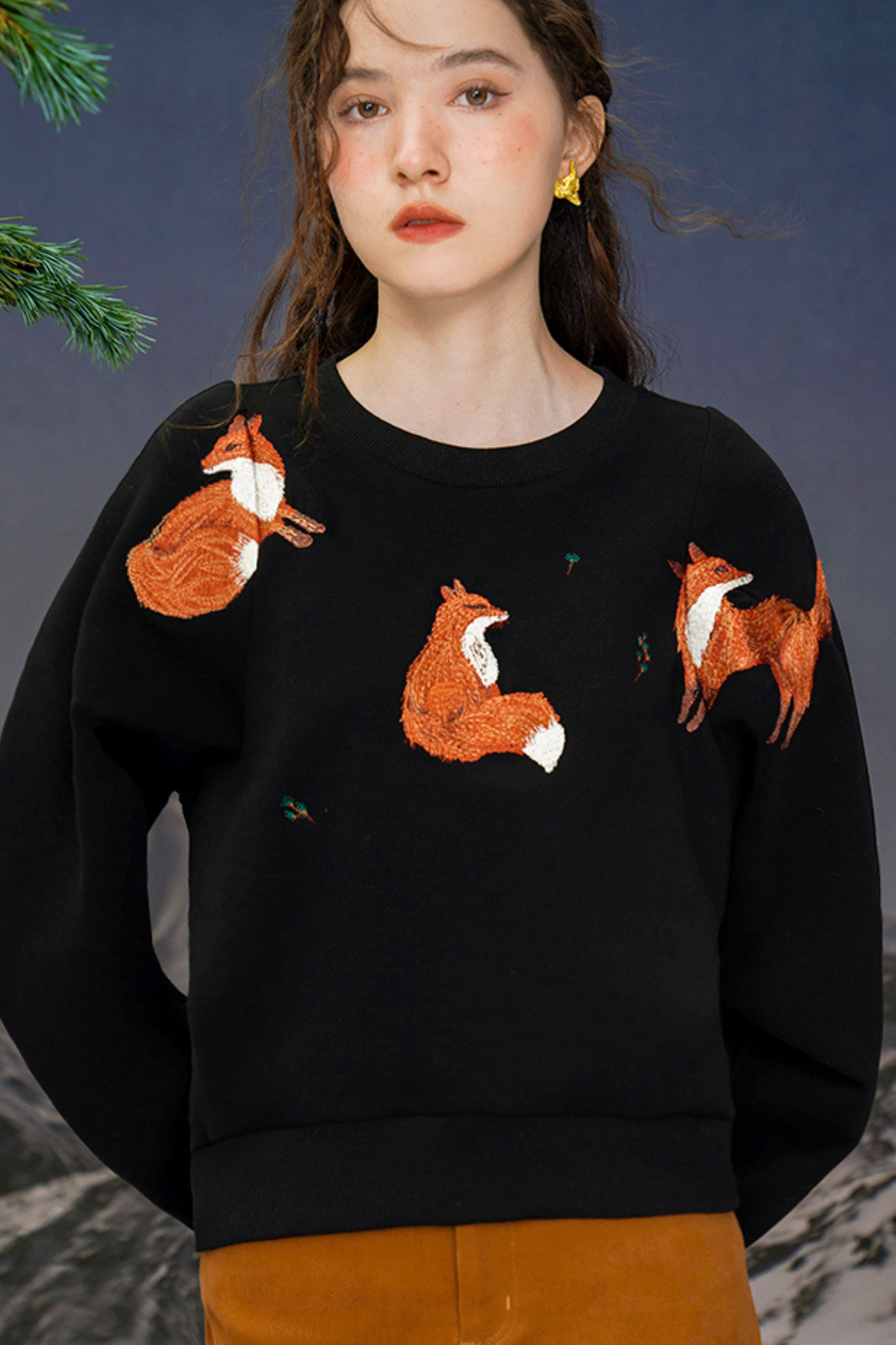 Red Fox Sweatshirt