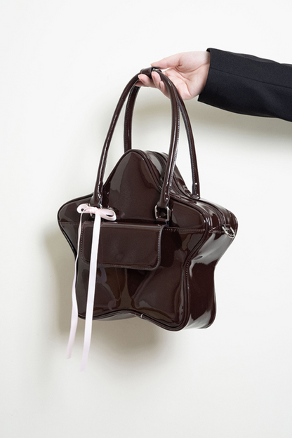 チョコレートスターリボンY2Kバッグ