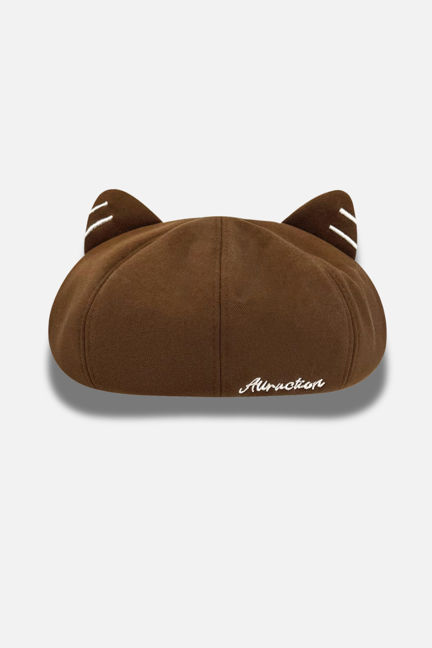 Cat Ear Embroidery Beret