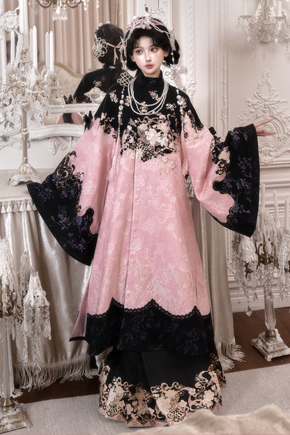 チャイナロングジャケット+スカート