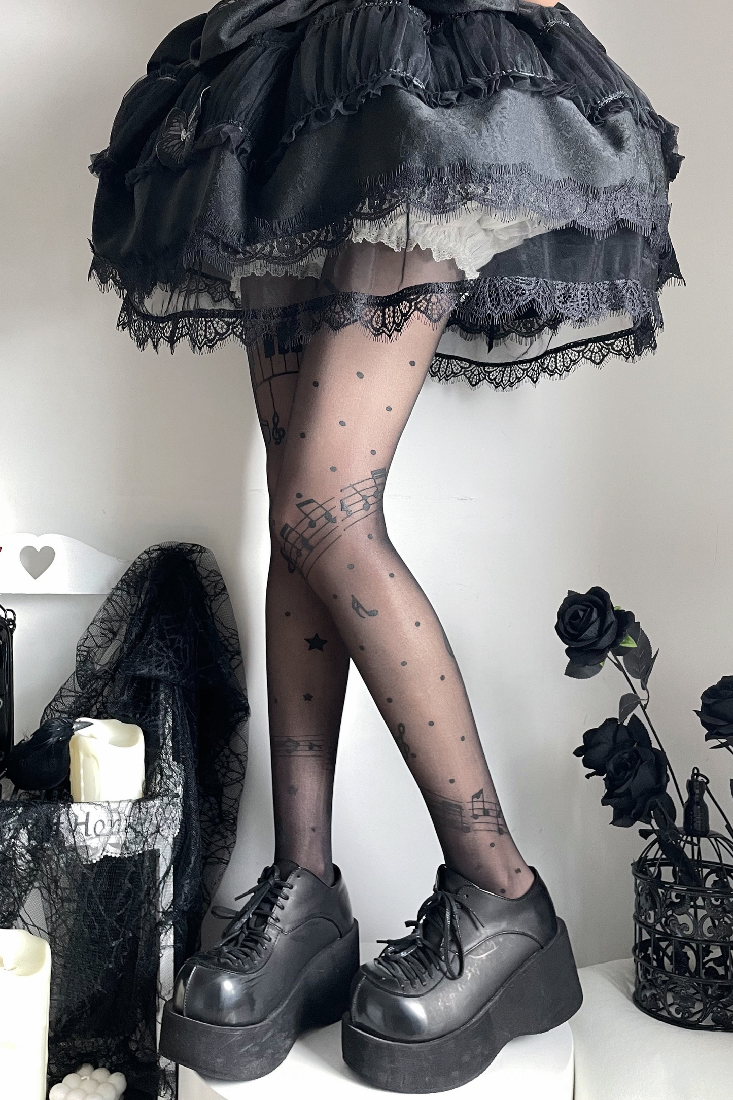 Fantasy Musical Note Stockings