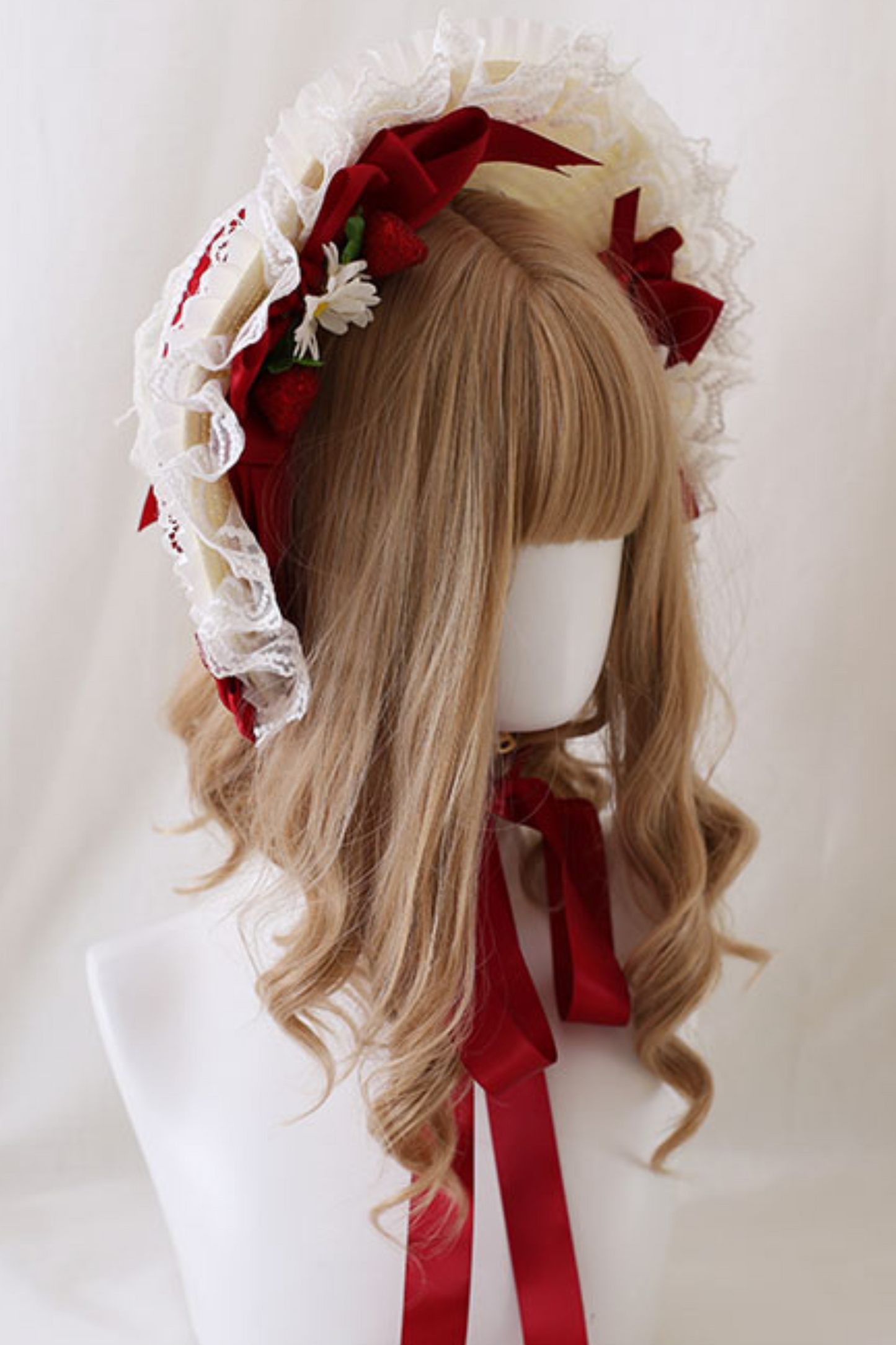 Classical girly Lolita hood