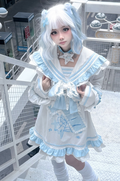 【天使界隈】フリルセーラーサブカルワンピース