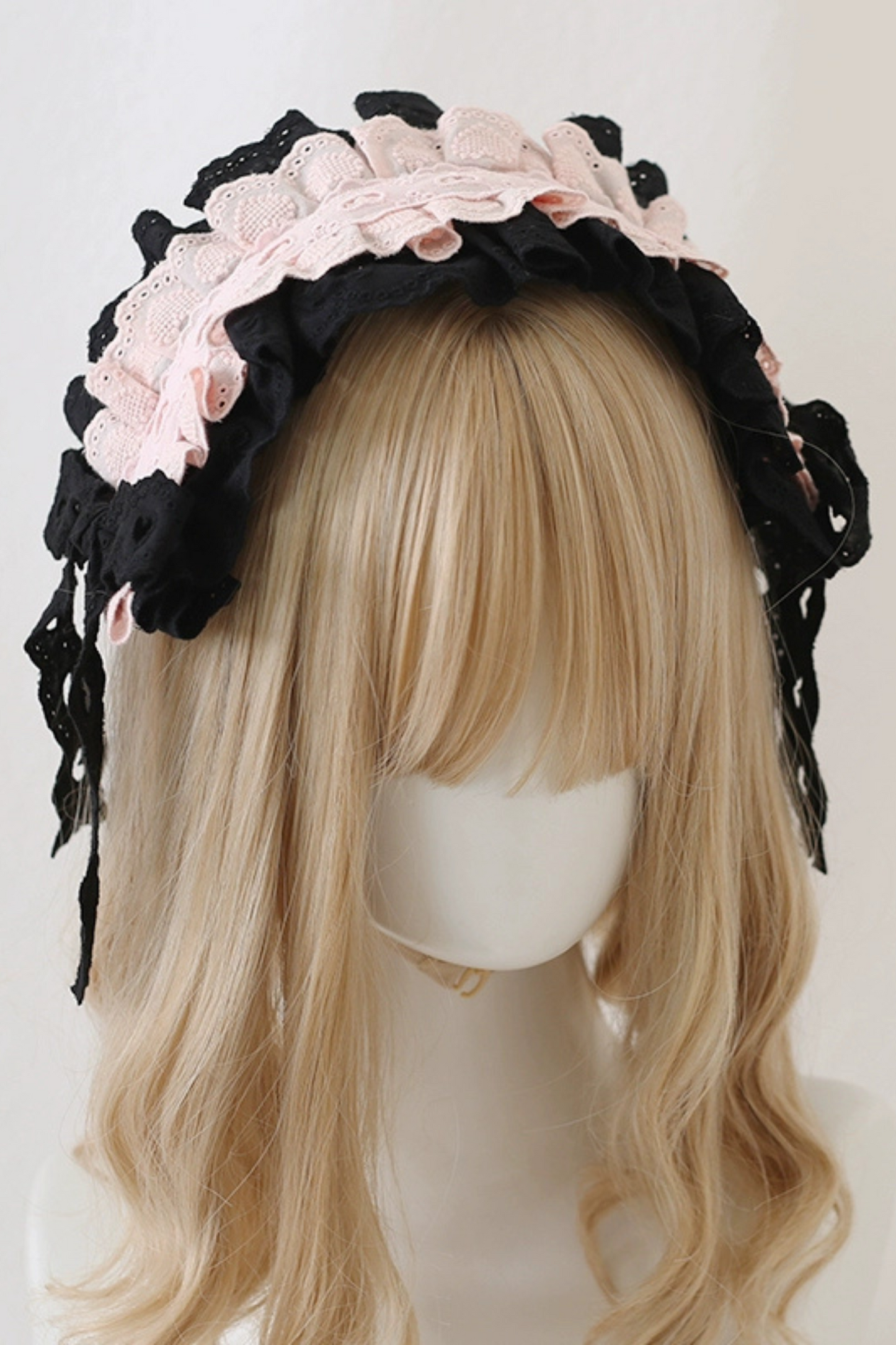 Subculture Heart Lace Lolita Headdress