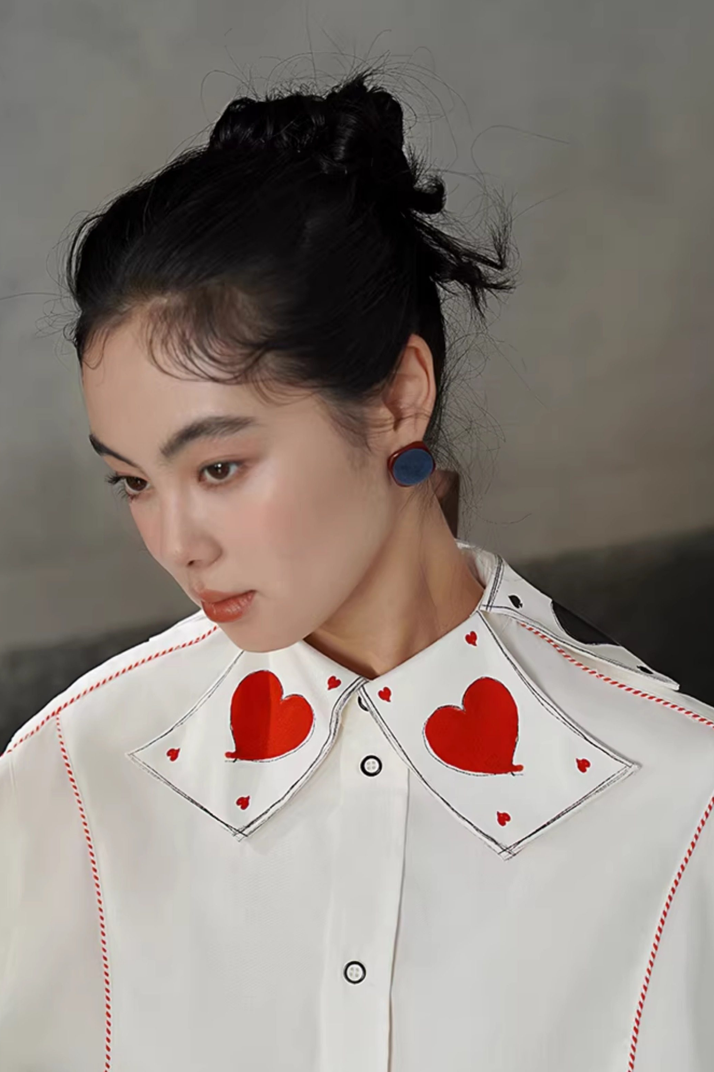 トランプファンタジーカラーブラウス