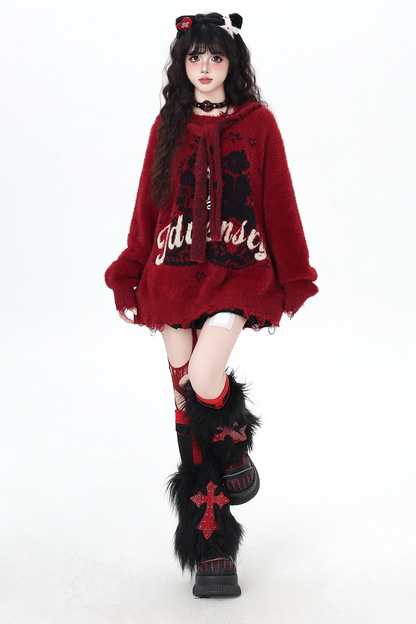 アメリカンイミテーションミンクファーセーター