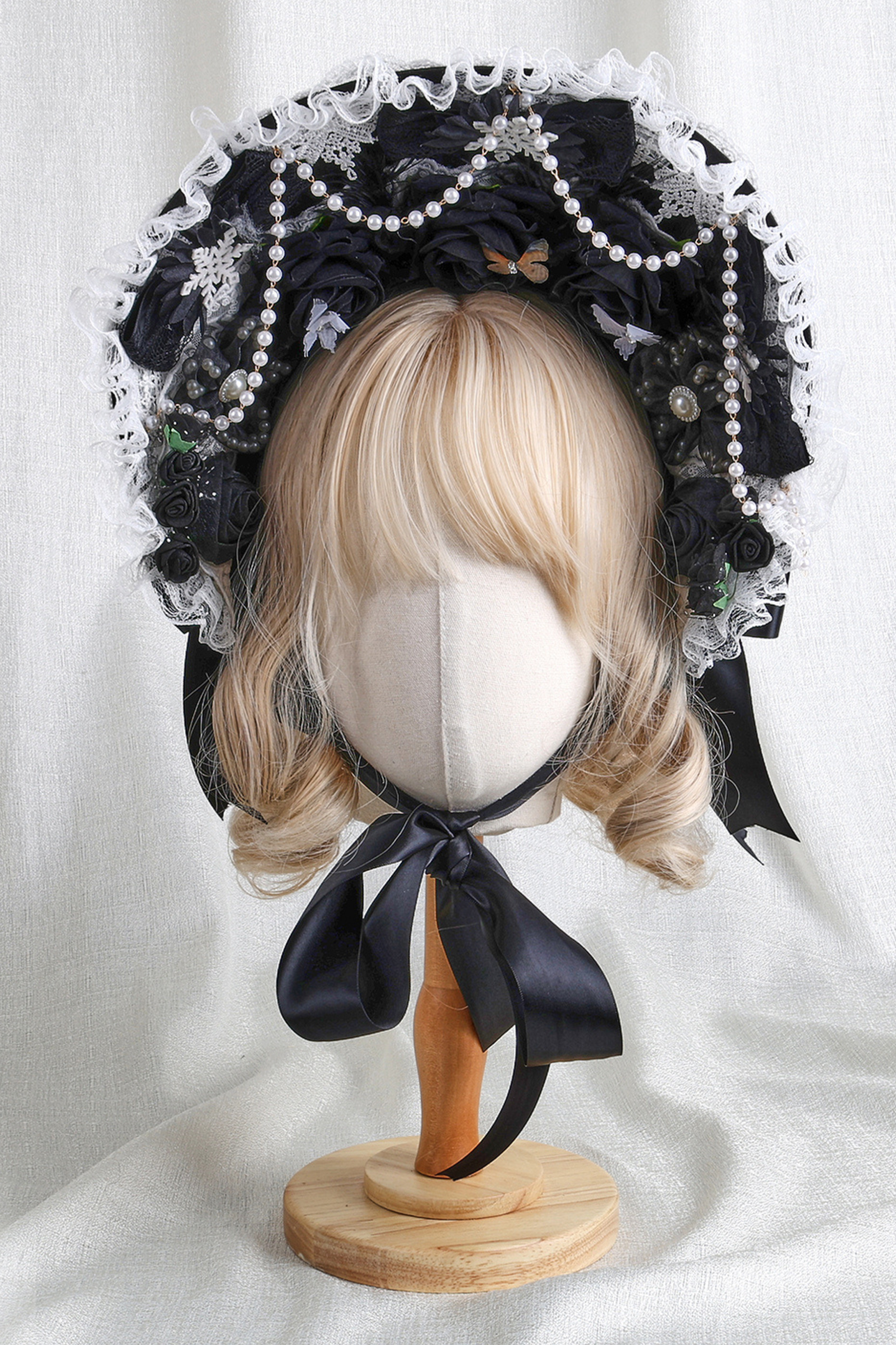 プリンセスティーパーティーロリータボンネット