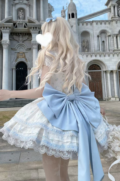 ローズスイートピュアプリンセスドレス+シアーインナー