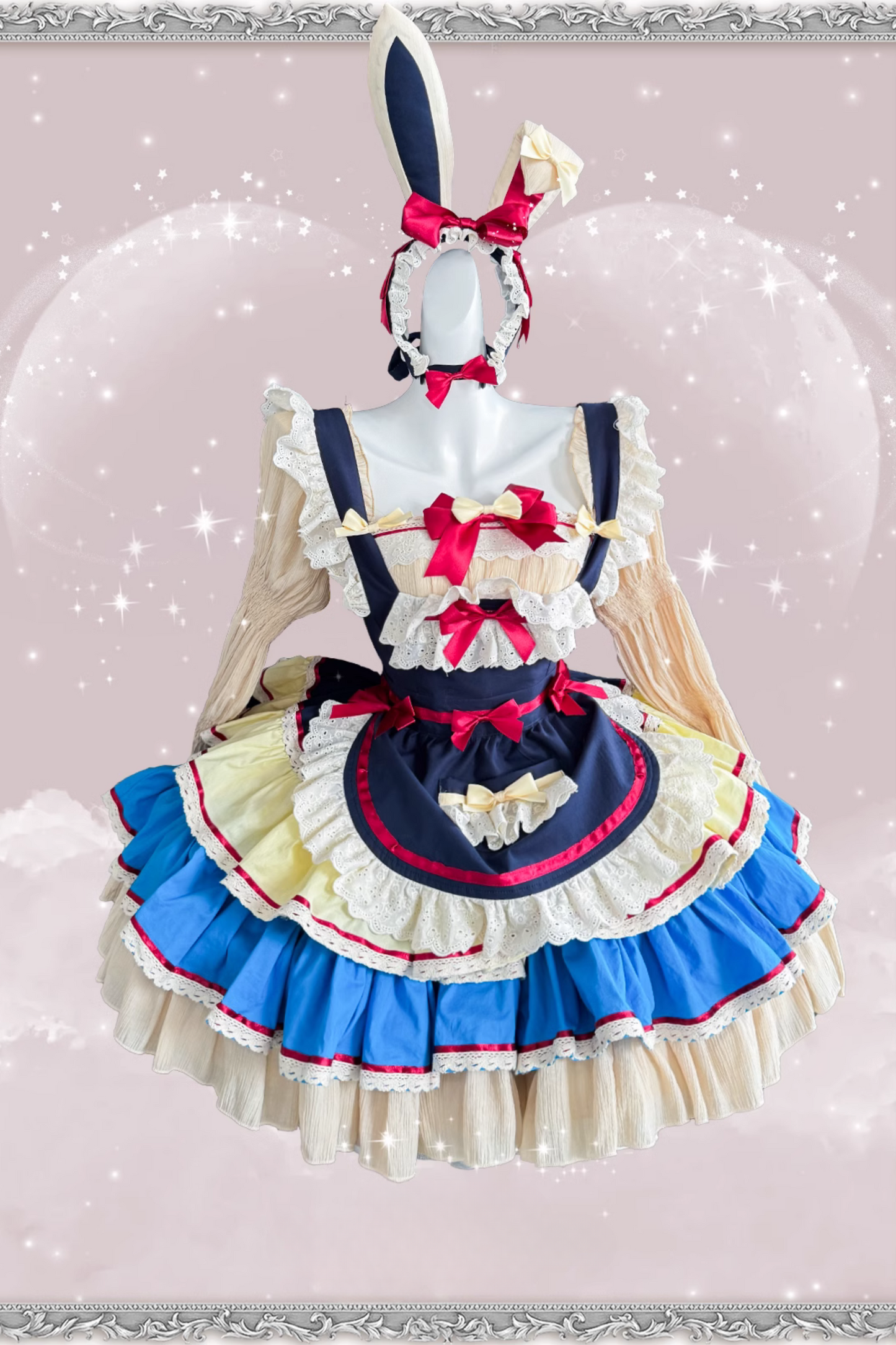 Maid Bunny Dress Suit Full Set