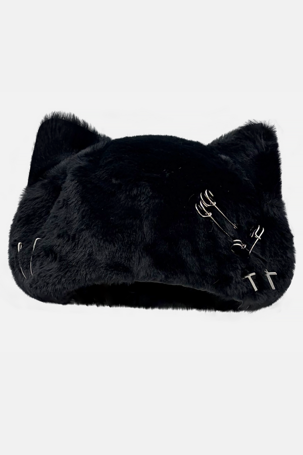 Cat Ear Plush Beret