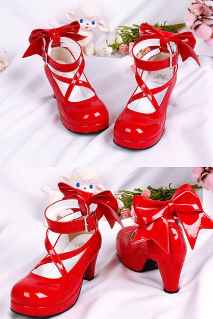 Magical Girl Lolita Ribbon Shoes