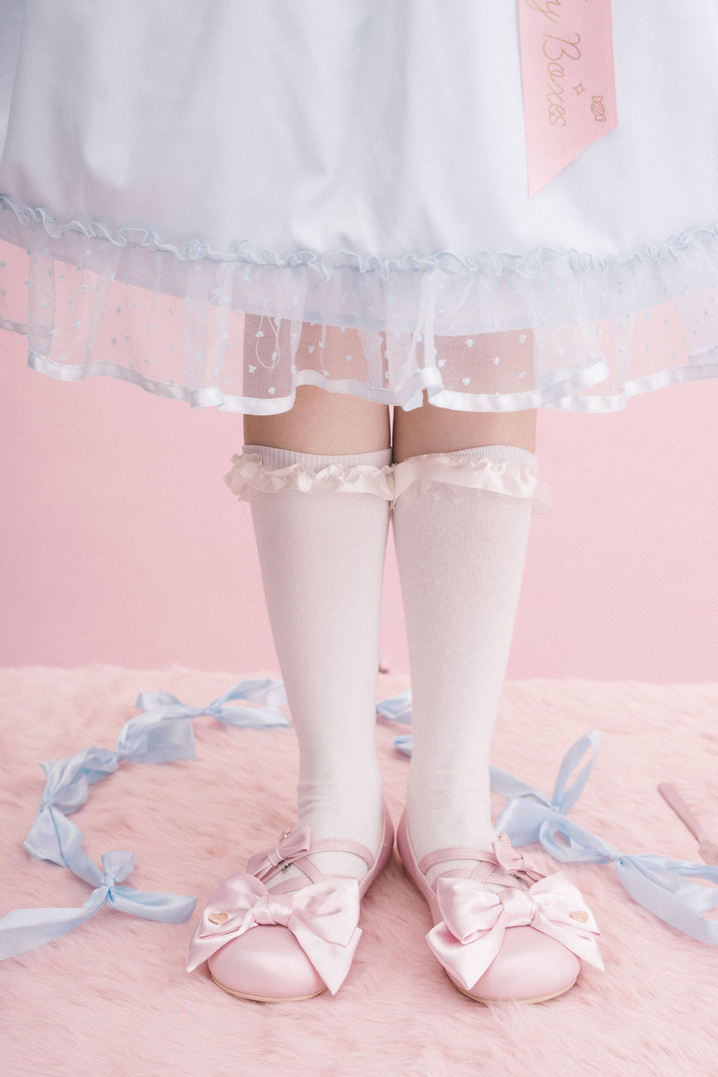 Satin Candy Lolita Shoes