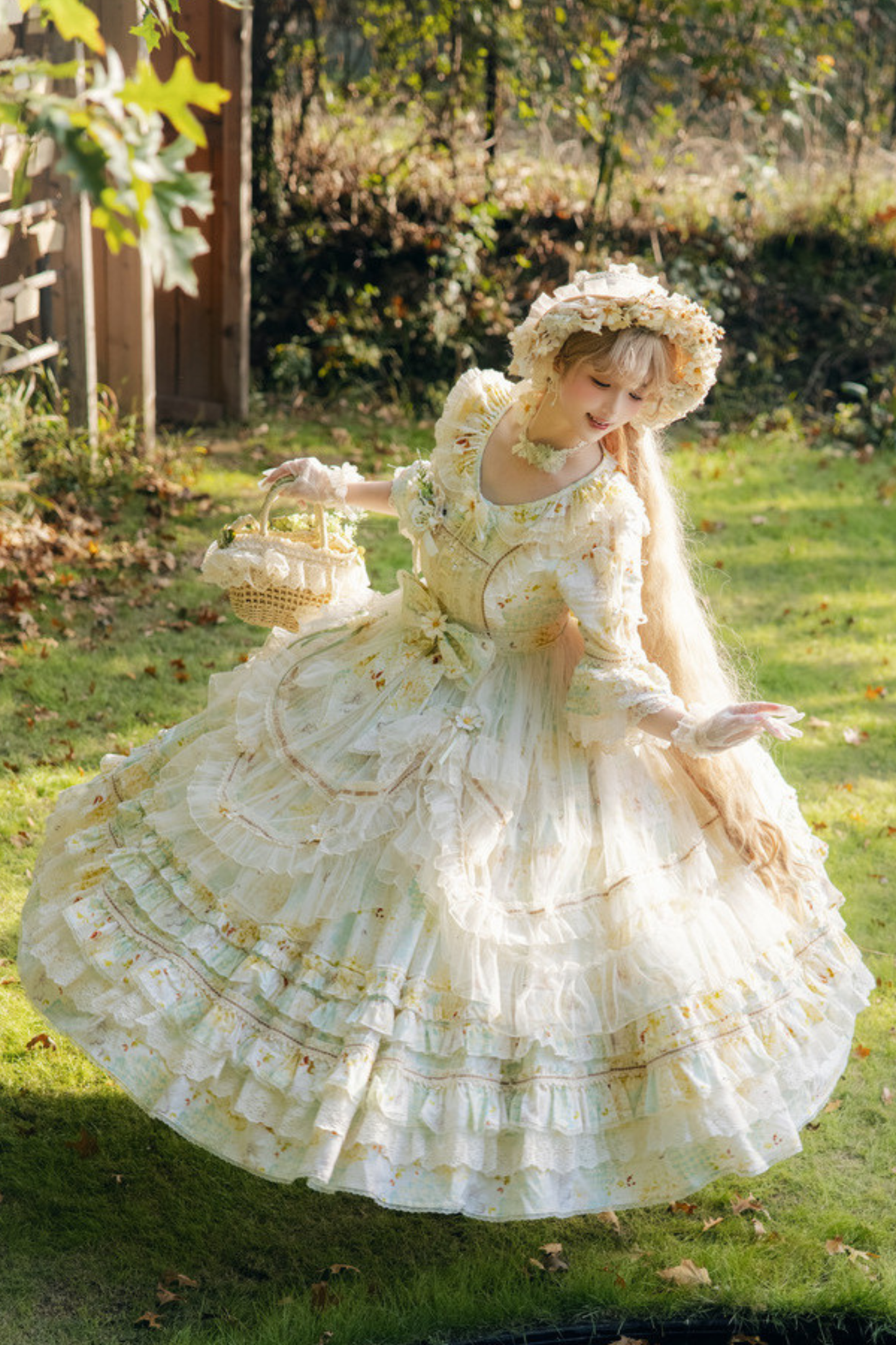 リトルデイジープリンセスロリータドレス