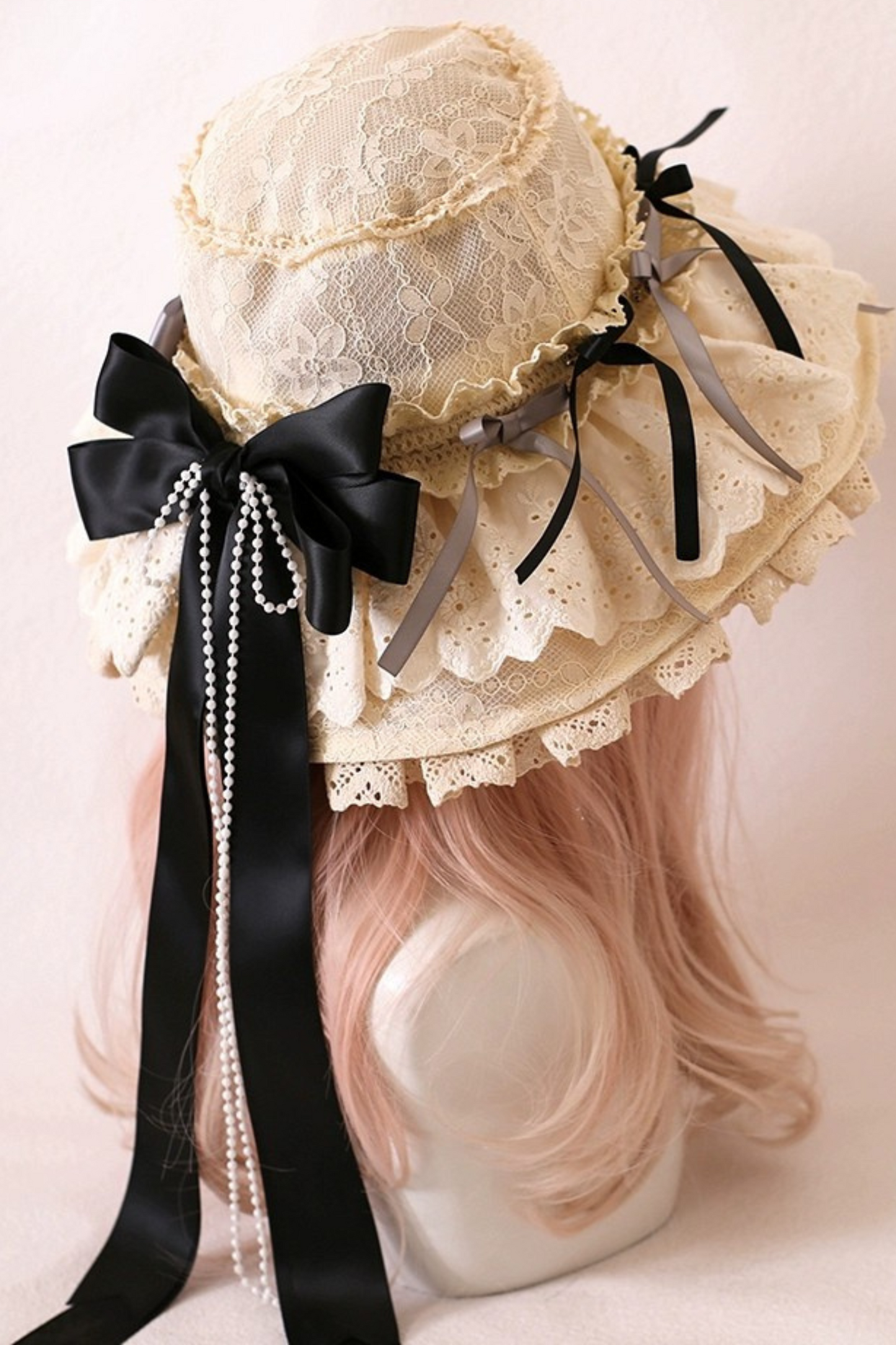 Big Bow Bic Lolita Hat