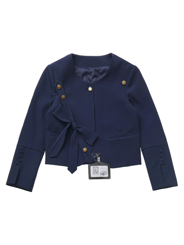 フィロソフィカルポエムカレッジドールカラーシャツスカートスーツ