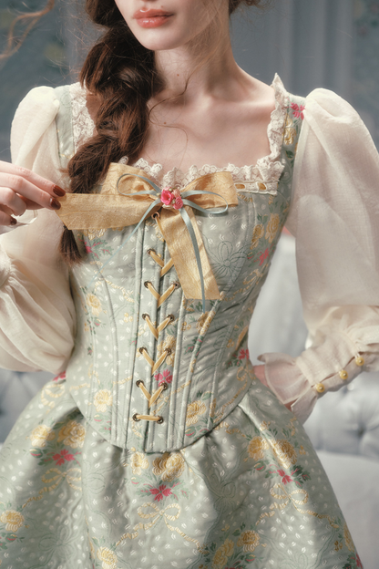 Fabric French Corset Top
