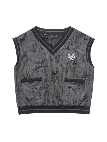 Princeton Black Grey College Shirt Vest Summer Design Suit